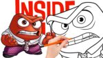 How to draw - Anger cares very deeply about things being fair - Inside Out