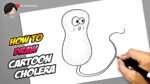 How to draw Cartoon Cholera