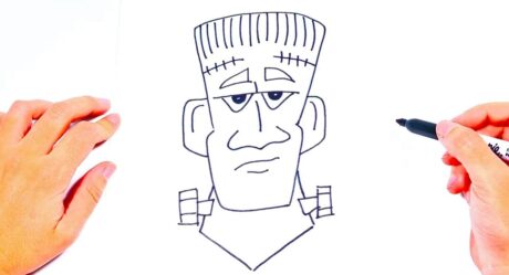 Cómo dibujar Frankenstein | Dibujos divertidos para niños