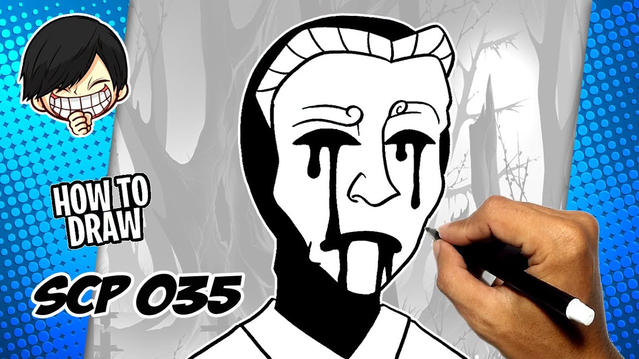 How to draw SCP 035