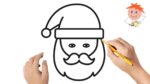 How to draw Santa Claus | Easy drawings