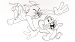 How to draw Tom and Jerry step by step