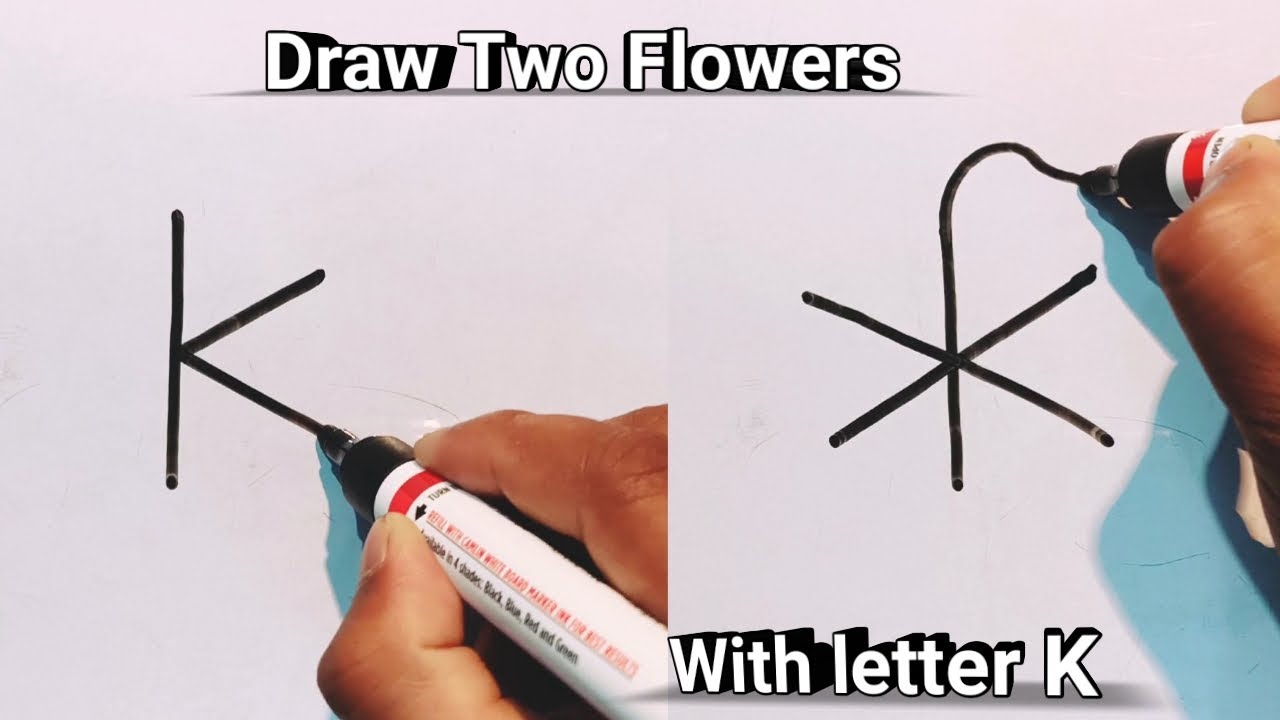 How to draw flowers step by step easy idea || How to make flower drawing step by step