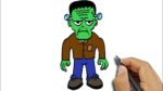 How to draw halloween characters simple drawing version | Simple Drawing Ideas