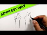 How to draw hands gacha | Simple Drawing Ideas