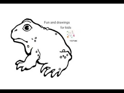 Hvordan man tegner en tudse