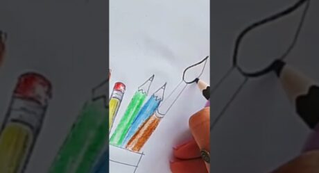 KALEM KUTU ÇİZİMİ /PENCIL HOLDER DRAWING / PENCIL BOX DRAWING Videonun tamamını kanalımda