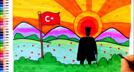 RAHAT UYU ATAM! – 10 Kasım Atatürk'ü Anma Günü Çizimleri – 10 Kasım Resimleri – 10 Kasım Çizimleri