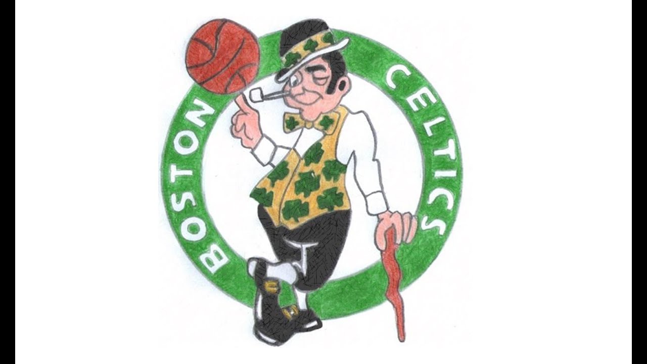 Wie zeichnet man logo von Boston Celtics NBA (US-amerikanische Basketball)  Tutorial