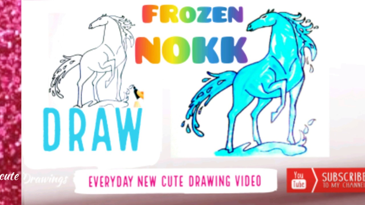how to draw nokk (frozen 2) | Draw Disney art