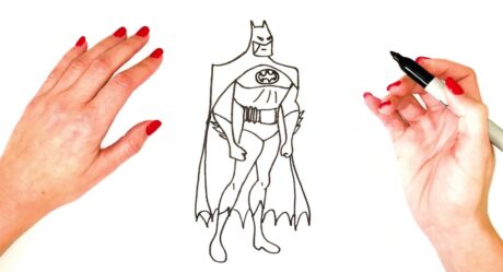 Cómo dibujar a Batman paso a paso – Dibujo de Batman FÁCIL – Tutoriales de dibujo