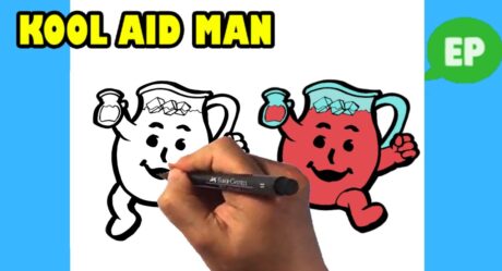 Cómo dibujar Kool aid Man – Imágenes fáciles para dibujar
