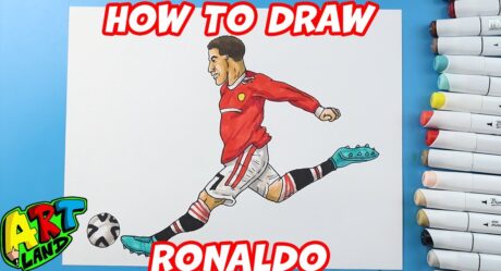 Cómo dibujar a Ronaldo