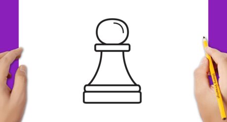 Comment dessiner un pion aux échecs
