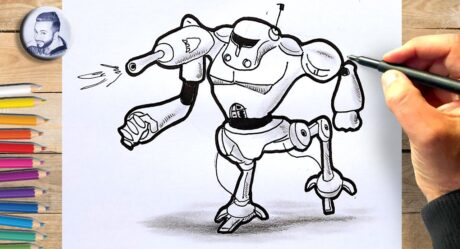 Comment dessiner un robot de combat