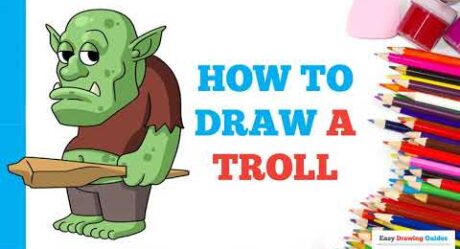 Cómo Dibujar un Troll en Unos Pocos Pasos Sencillos: Tutorial de Dibujo para Artistas Principiantes