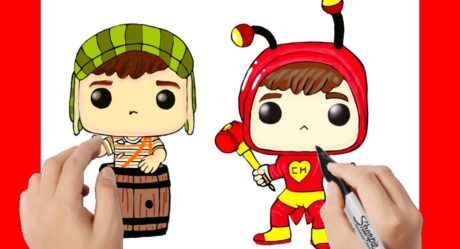 How to Draw Chavo and Chapulin Funko Pop