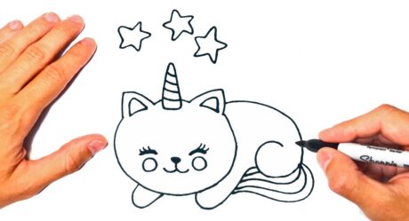How to draw a KAWAII CAT | Drawing a Cute KAWAII KITTEN
