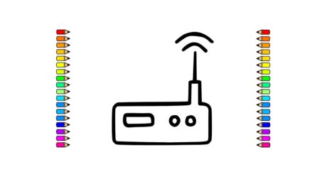 How to draw a RADIO / Drawing RADIO step by step / Drawings for kids