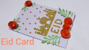 DIY Eid Mubarak Card | Handmade Special Card for Eid | Greeting Cards