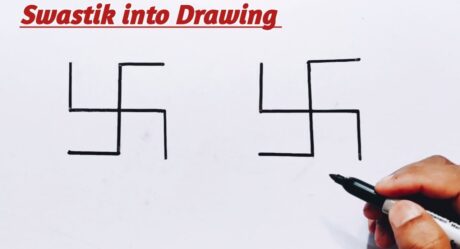 How To Draw Red Fort Step By Step Easily | Swastik Into Red Fort Drawing | Red Fort Drawing Easy