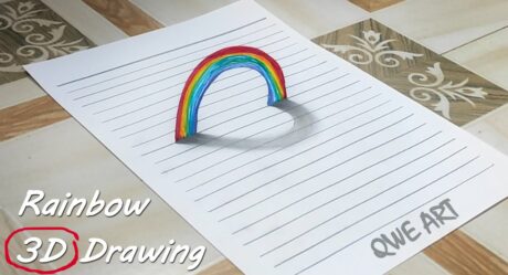 Rainbow Drawing 3D
