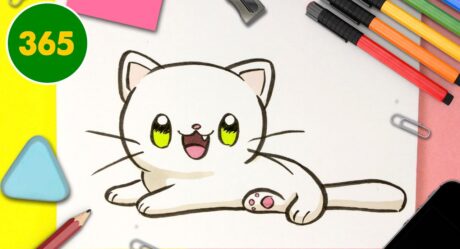 comment dessiner CHATON KAWAII Chat kawaii dessins kawaii faciles