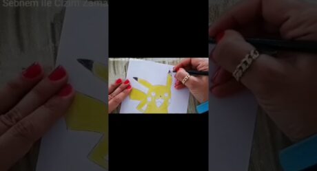 PIKACHU DRAWING / PIKACHU COLORING / POKEMON DRAWING STEP BY STEP / PIKACHU ÇİZİMİ / POKEMON ÇİZİMİ