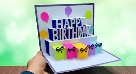 3 D Birthday Card | Pop-Up Birthday Card | Special Birthday Card | Easy Birthday Card