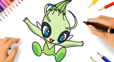 COMMENT DESSINER CELEBI | POKÉMON