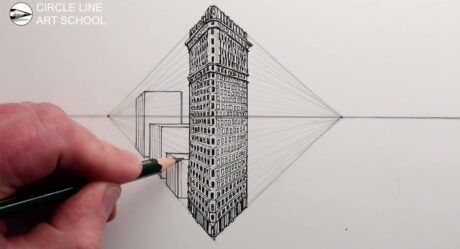 Comment dessiner le Flatiron Building rapidement