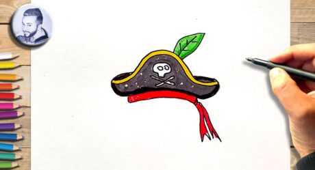 Comment dessiner un chapeau de pirate
