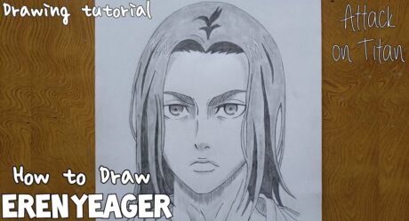 Dibujando a Eren Yeager de Attack On Titan |Cómo dibujar a Eren Yeager |Dibujo de Eren Jaeger |エレン・イェーガー