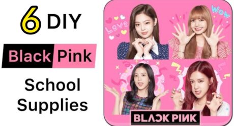 6 DIY Blackpink School Supplies / Paper Craft / Back to School / Crafts with Paper /blackpink crafts