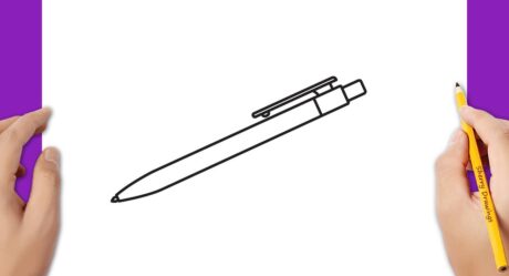 Comment dessiner un stylo étape par étape