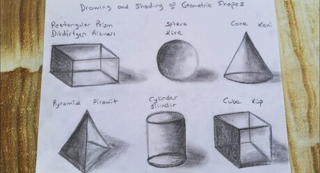 DRAWING 3D GEOMETRIC SHAPES / SHADING SHAPES / 3D GEOMETRİ ŞEKİLLERİN ÇİZİMİ VE GÖLGELENDİRİLMESİ