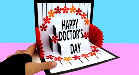 Doctor's Day PoP UP Card | How To Make Doctor Themed Card