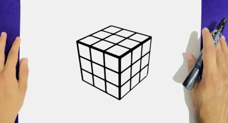 HOW TO DRAW A PERFECT RUBIK’S CUBE