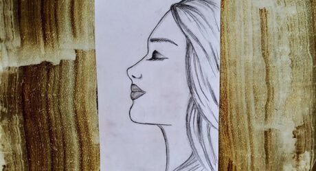 EASY WAY TO DRAW SIDE FACE OF A GIRL / GIRL FACE DRAWING / YANDAN KIZ YÜZ ÇİZİMİ / KIZ ÇİZİMİ