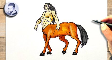 Comment dessiner un centaure facile