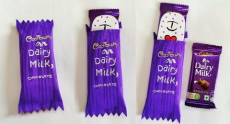 Dairy Milk Paper Gift Idea 2023 Chocolate Gift Idea for MOTHER'S DAY DIY Happy Birthday Gift