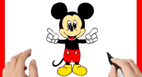 How to Draw Mickey Mouse Easy Step by Step